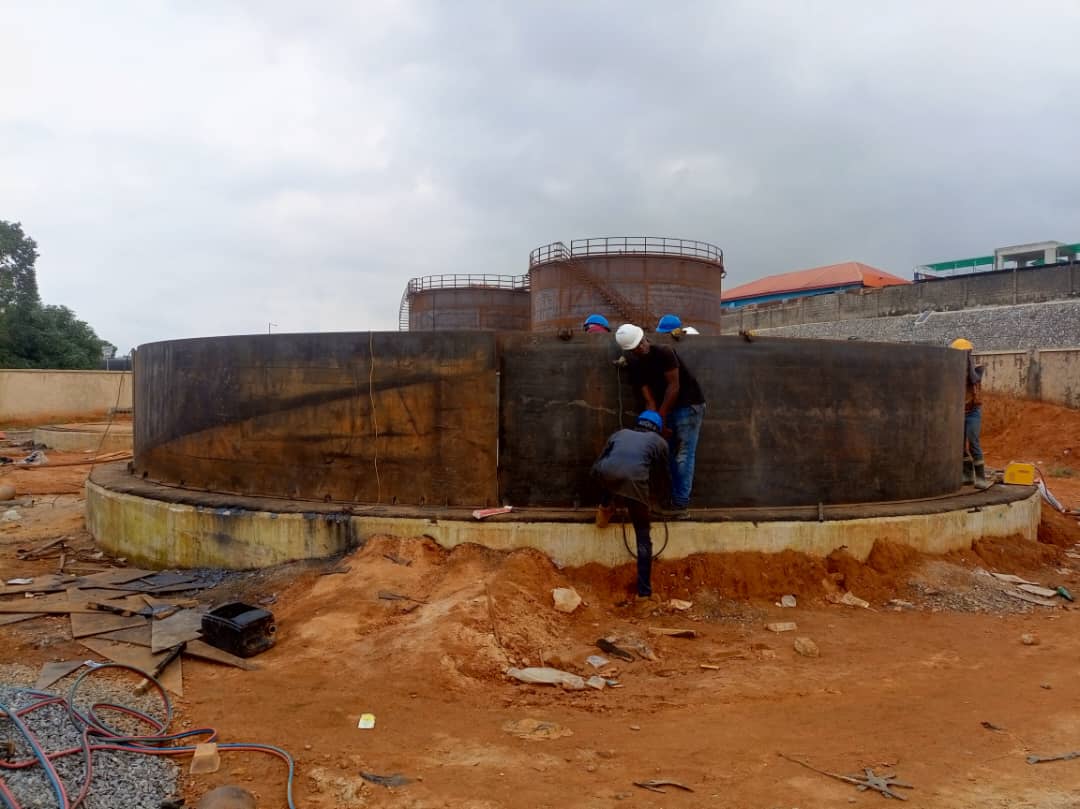 Product Tank Construction 4